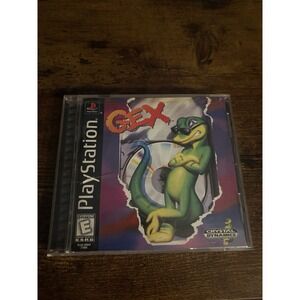 RARE - Gex Sony PlayStation 1, 1996 - Tested Good Condition